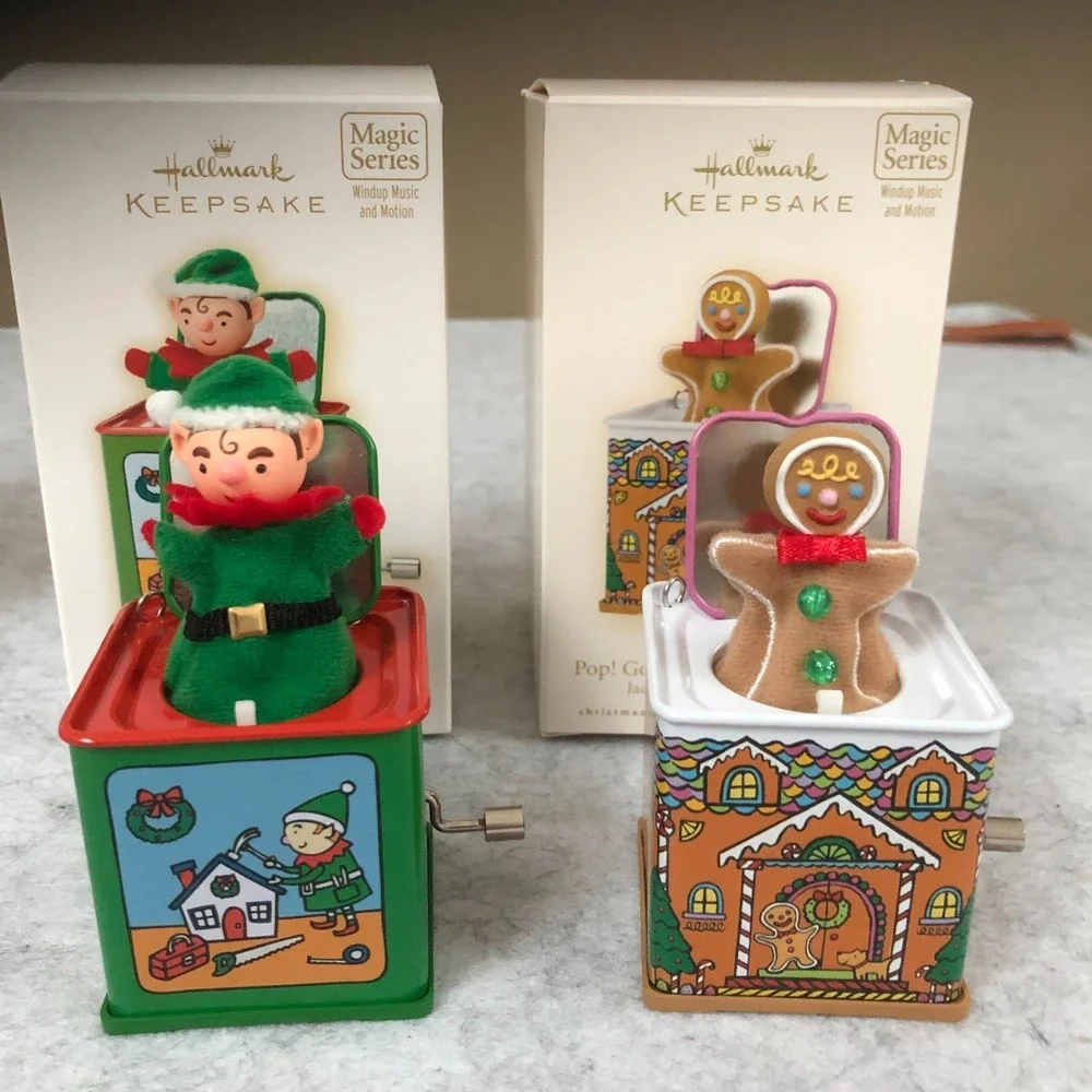 7 Hallmark Keepsake Ornaments 